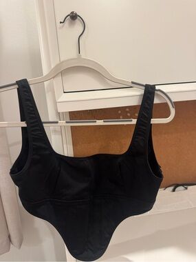 PrettyLittleThing Black Sculpting Bralette Crop Top